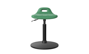 Lab Height Adjustable Sit Stand Stool With Round Base 4