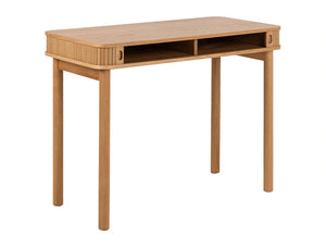 Layla Home Office Desk Lacquered Oak 3