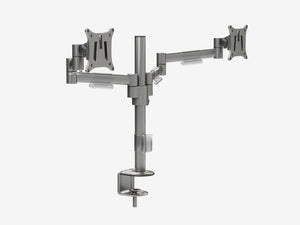 Leap   Double Monitor Arms Tw M200 Slv