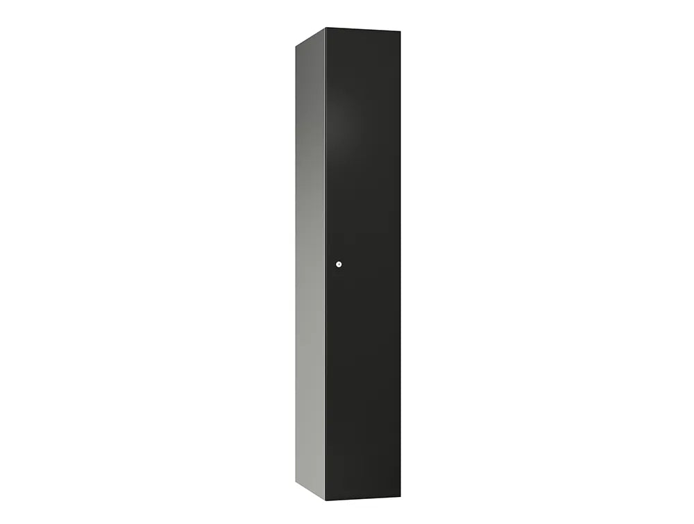 Leisure 1-Door Aluminium Locker - Black