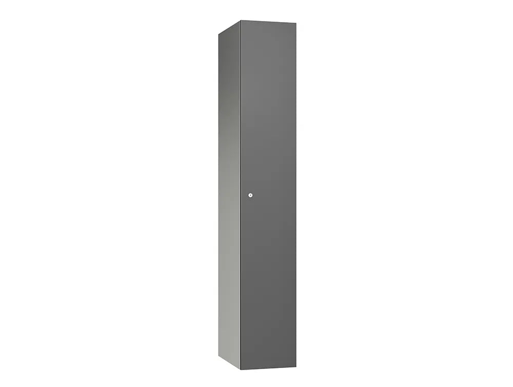 Leisure 1-Door Aluminium Locker - Dark Grey