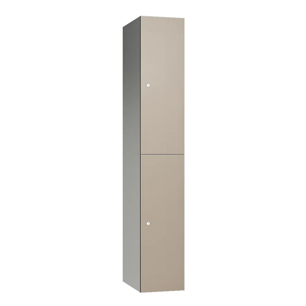 Leisure 2-Door Aluminium Locker - Bay