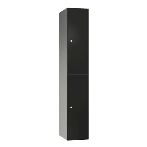 Leisure 2 Door Aluminium Locker Beech