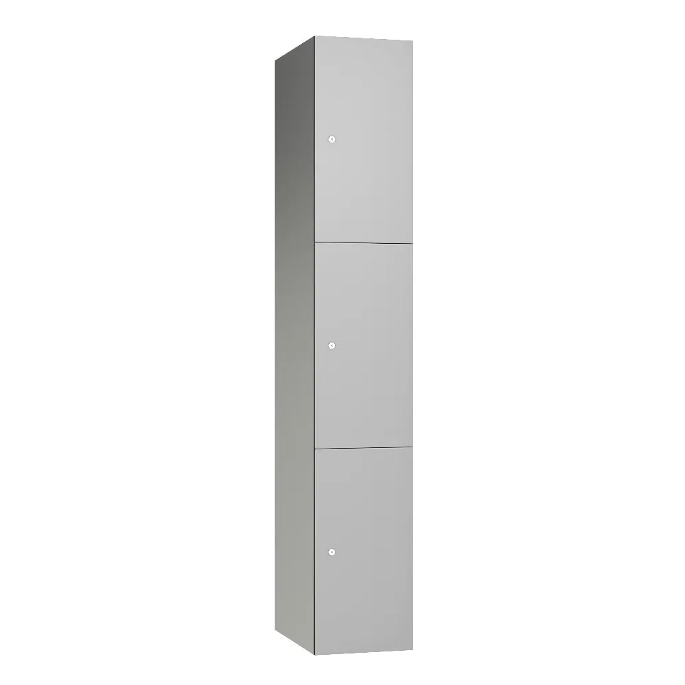 Leisure 3 Door Aluminium Locker Dust