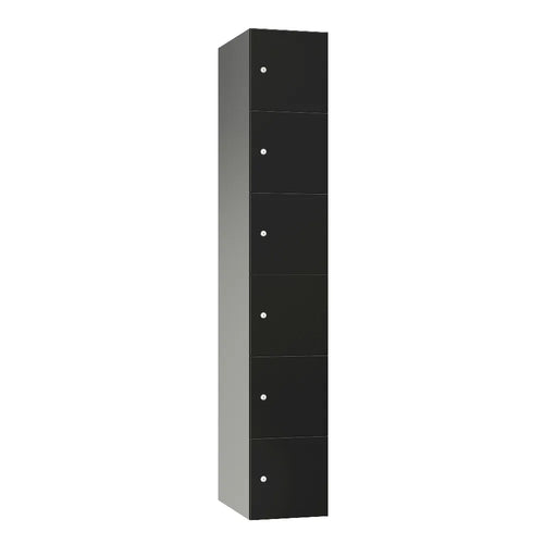 Leisure 6-Door Aluminium Locker - Beech