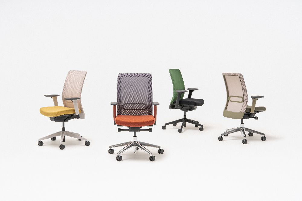 Leo Mesh Task Office Chair with Armrests 3