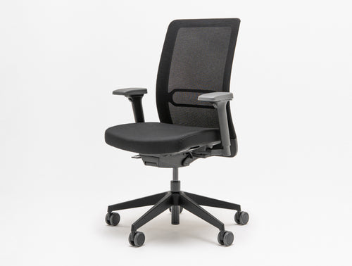 Leo Mesh Task Office Chair with Armrests