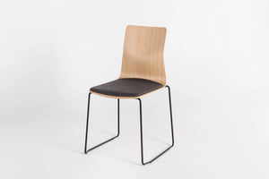 Linar Plus Upholstered Chair  Metal Legs 15