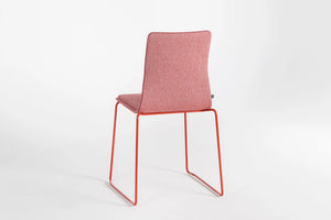 Linar Plus Wooden Chair  Metal Legs 12