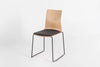 Linar Plus Wooden Chair With Cushion  Metal Legs 15