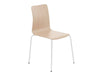 Linar Plus Wooden Chair  Metal Legs Not Linar Lpsjrl Nlb Msilver