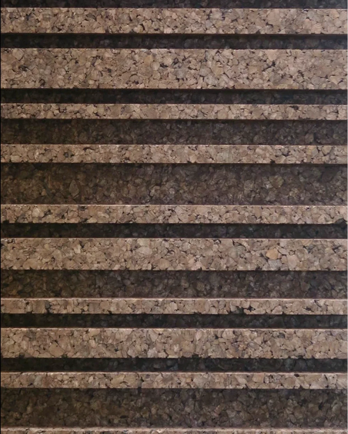 Line 3D Cork Wall Covering 2