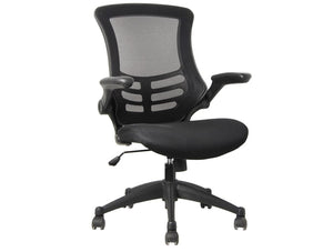 Link Mesh Chair With Black Chair