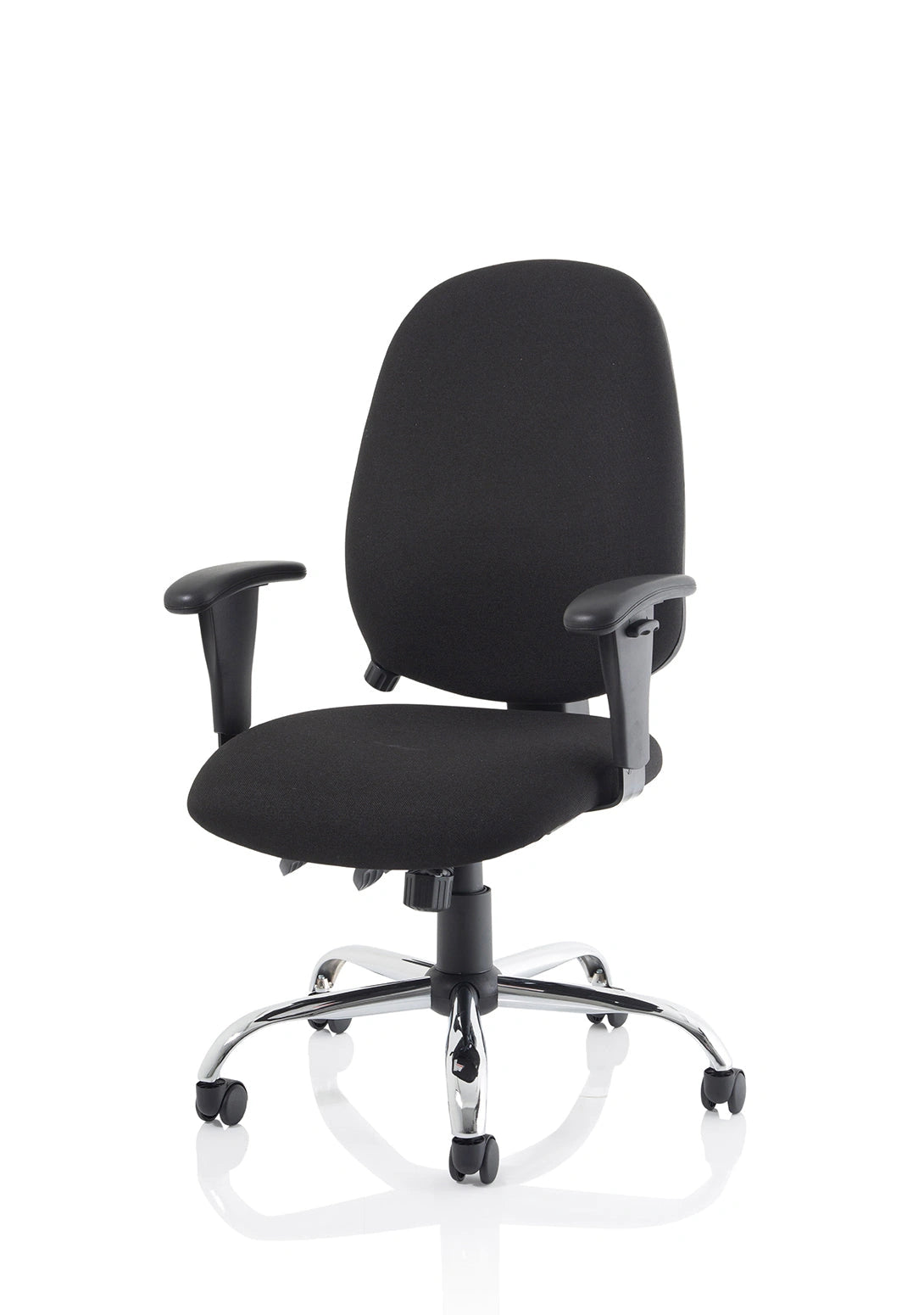 Lisbon Medium Back Task Operator Office Chair With Height Adjustable Arms OP000073 5
