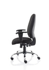 Lisbon Medium Back Task Operator Office Chair With Height Adjustable Arms OP000073 6