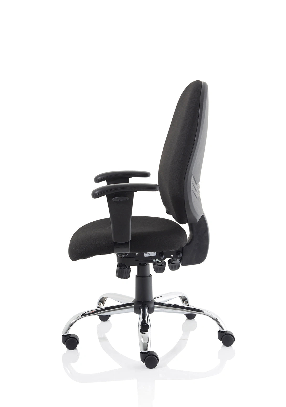 Lisbon Medium Back Task Operator Office Chair With Height Adjustable Arms OP000073 6