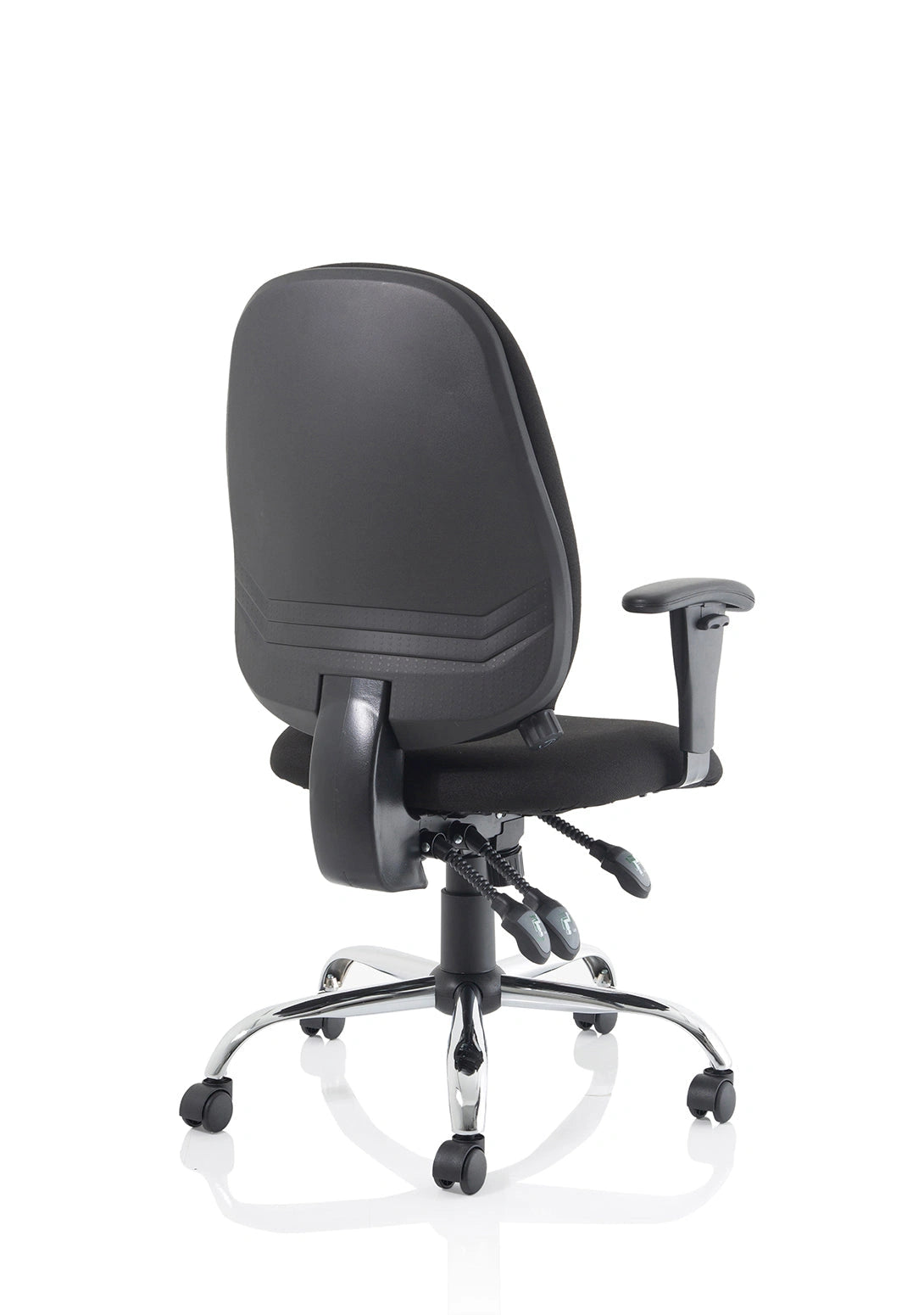 Lisbon Medium Back Task Operator Office Chair With Height Adjustable Arms OP000073 9