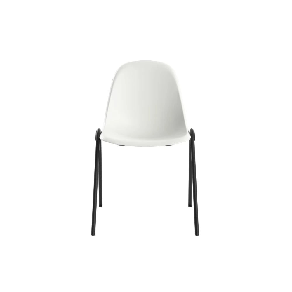 Lizzie 4 Leg Chair CH3518WH 3