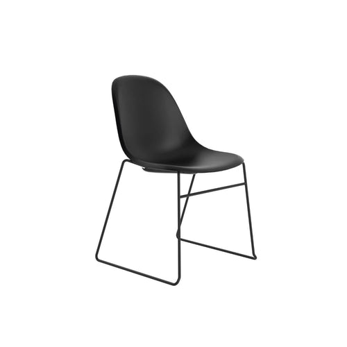 Lizzie Skid Chair CH3517BK 1