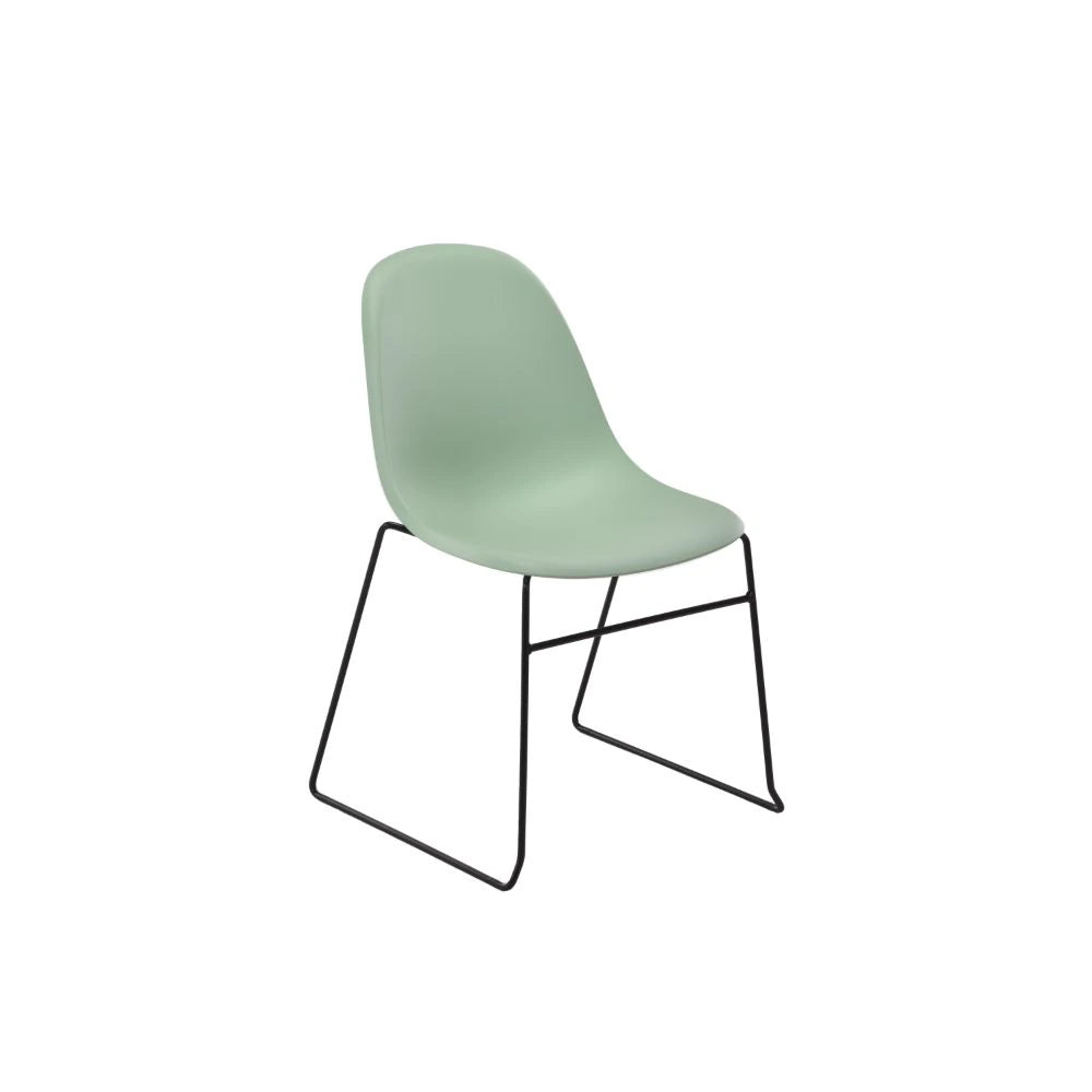 Lizzie Skid Chair CH3517GN 1