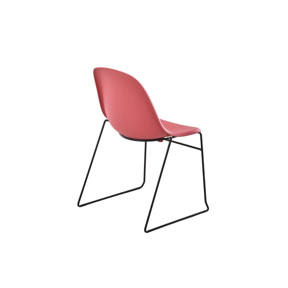 Lizzie Skid Chair CH3517RD 5