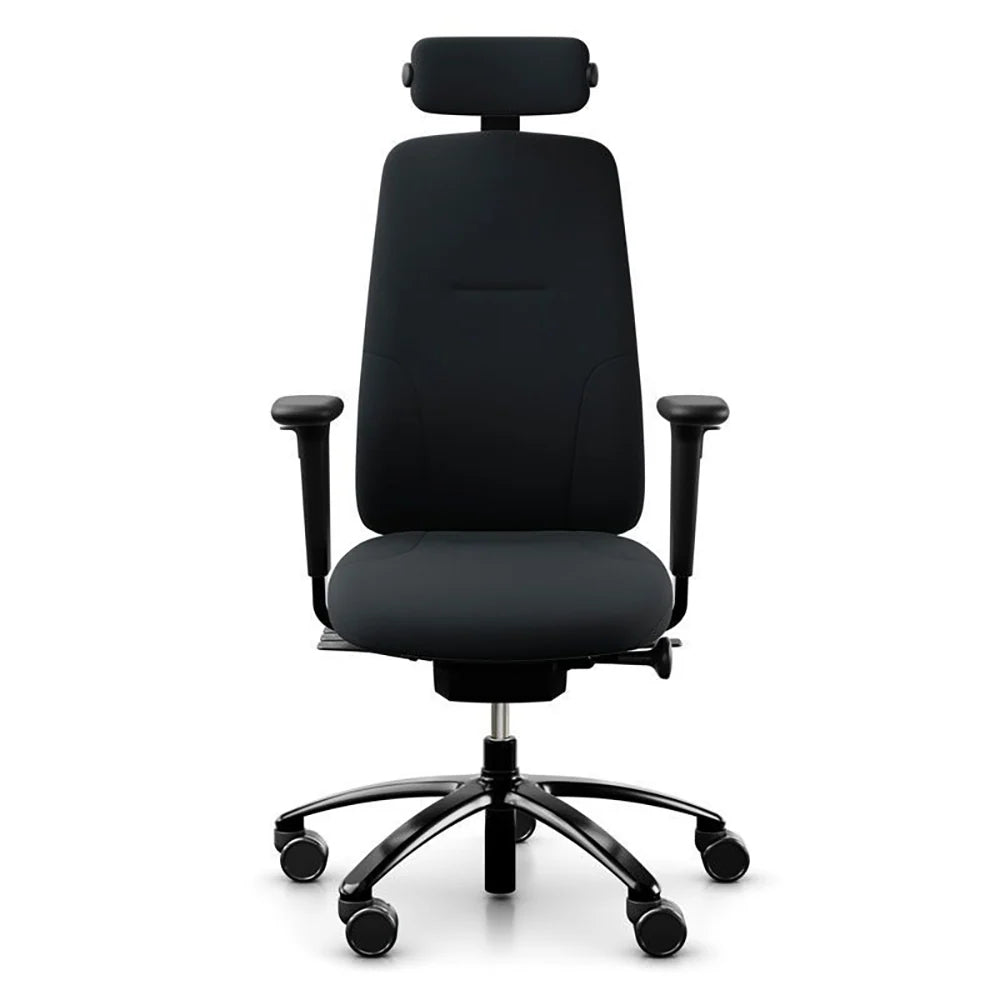 Logic 220 Black Ergonomic Chair with Neckrest RH