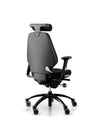 Logic 300 Gaja Black Ergonomic Chair with Neckrest RH 3