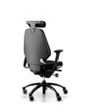 Logic 300 Gaja Black Ergonomic Chair with Neckrest RH 3