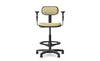Logika Swivel Office Sit Stand Chair With Ring Footrest 3