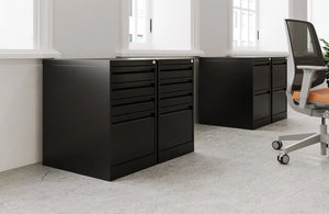 M Line One Filing With Three Storage Drawers 2