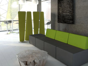 Mdd Acoustic Freestanding Screens In Corner Sitting Area