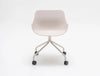 Mdd Baltic Basic Shell Armchair On Four Spoke Base With Castors 4