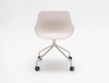 Mdd Baltic Basic Shell Armchair On Four Spoke Base With Castors 4