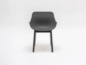 MDD Baltic Basic Shell Armchair with Wooden Base 5