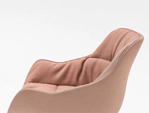 Mdd Baltic Soft Duo Shell Armchair On Four Spoke Base 6
