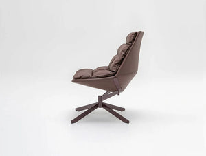 Mdd Fat Frank Lounge Chair On Classic Four Leg Base 3
