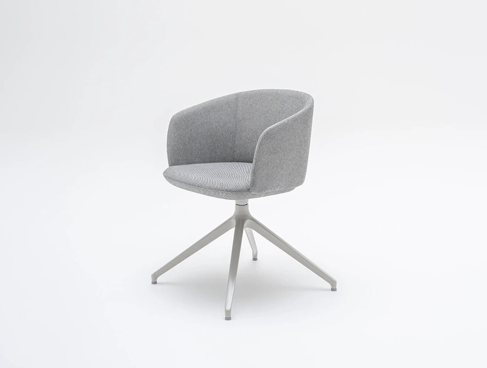 Mdd Grace Chair On Four Spoke Base With Castors 2