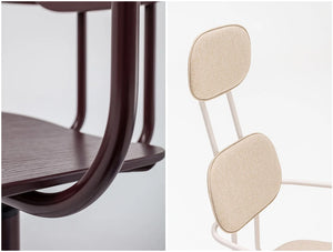 MDD New School Chair with Headrest on Five Star Base with Castors 8