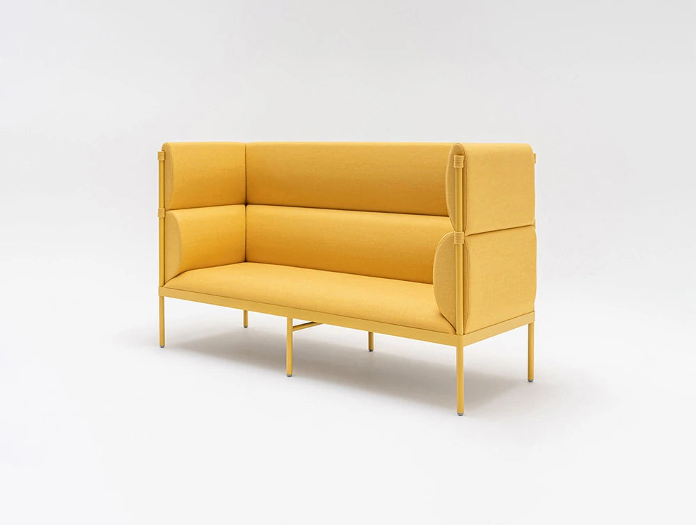 Mdd Stilt High Back Monochromatic 2 Seater Sofa 3