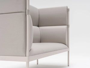 Mdd Stilt High Back Monochromatic 2 Seater Sofa 5