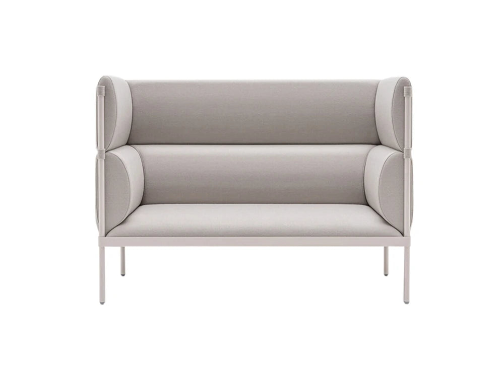 Mdd Stilt High Back Monochromatic 2 Seater Sofa