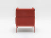 Mdd Stilt High Back Monochromatic Armchair 4