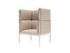 Mdd Stilt High Back Monochromatic Armchair