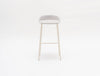 MDD Team Upholstered High Stool with Footrest 3