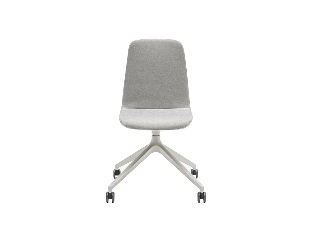 MDD Ulti Fabric Chair on Four Spoke Aluminum Base with Castors