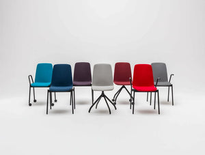 Mdd Ulti Fabric Chair With Four Spoke Aluminum Base 2