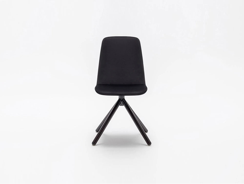 Mdd Ulti Fabric Chair With Wooden Base 3