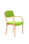Madrid Wooden Frame Visitor Chair KCUP0386 2