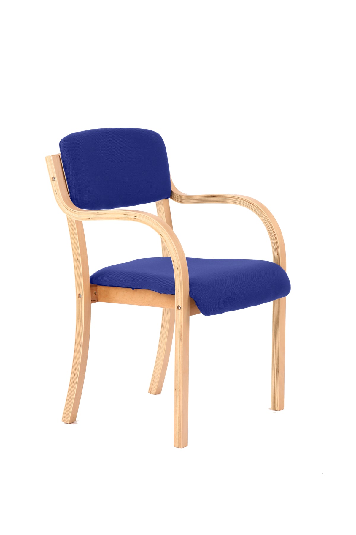 Madrid Wooden Frame Visitor Chair KCUP0387 1