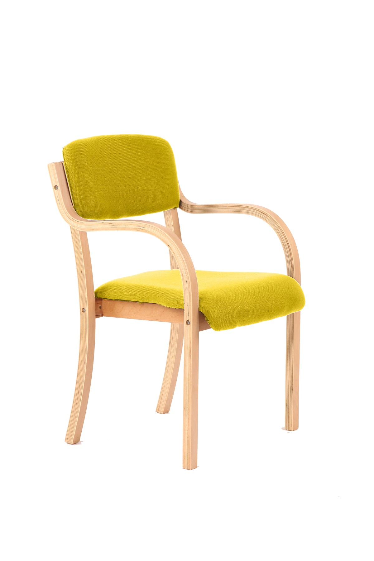 Madrid Wooden Frame Visitor Chair KCUP0389 2